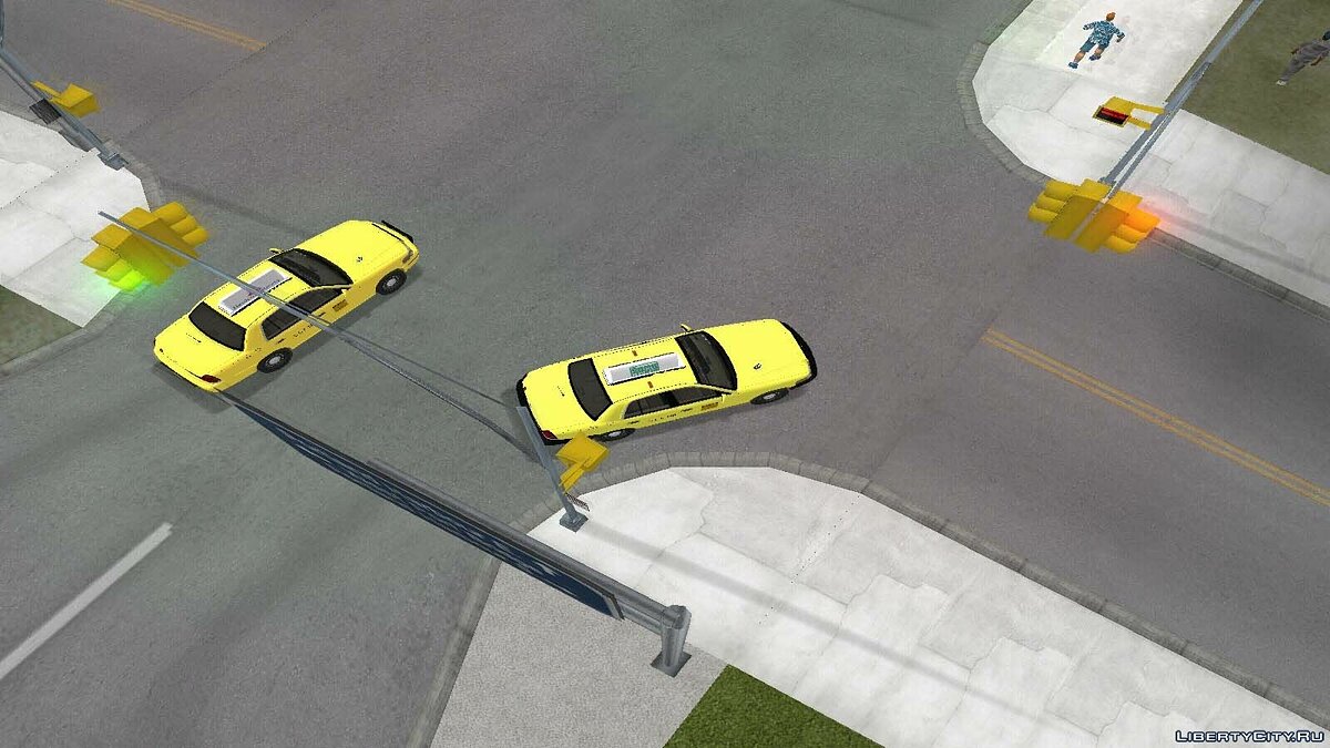 Crown Victoria Taxi Pack для GTA 3 - Картинка #3