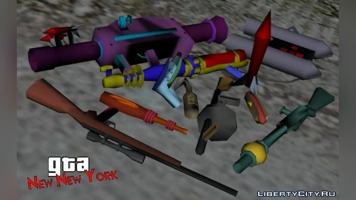 GTA: New New York - Futurama Mod / GTA 3