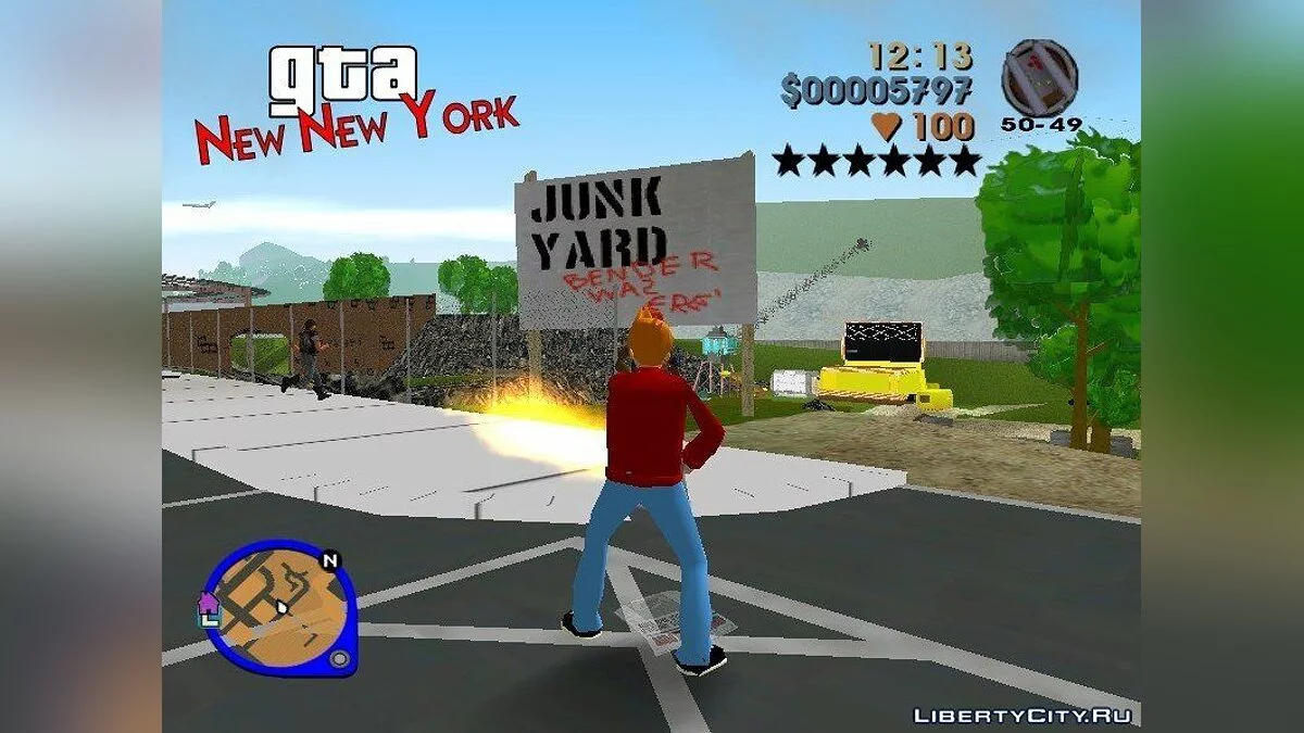 GTA: New New York - Futurama Mod / GTA 3