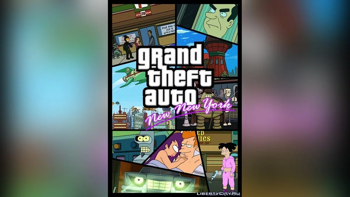 GTA: New New York - Futurama Mod / GTA 3