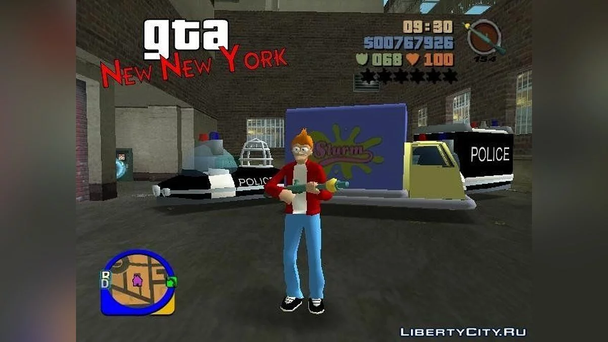 GTA: New New York - Futurama Mod / GTA 3