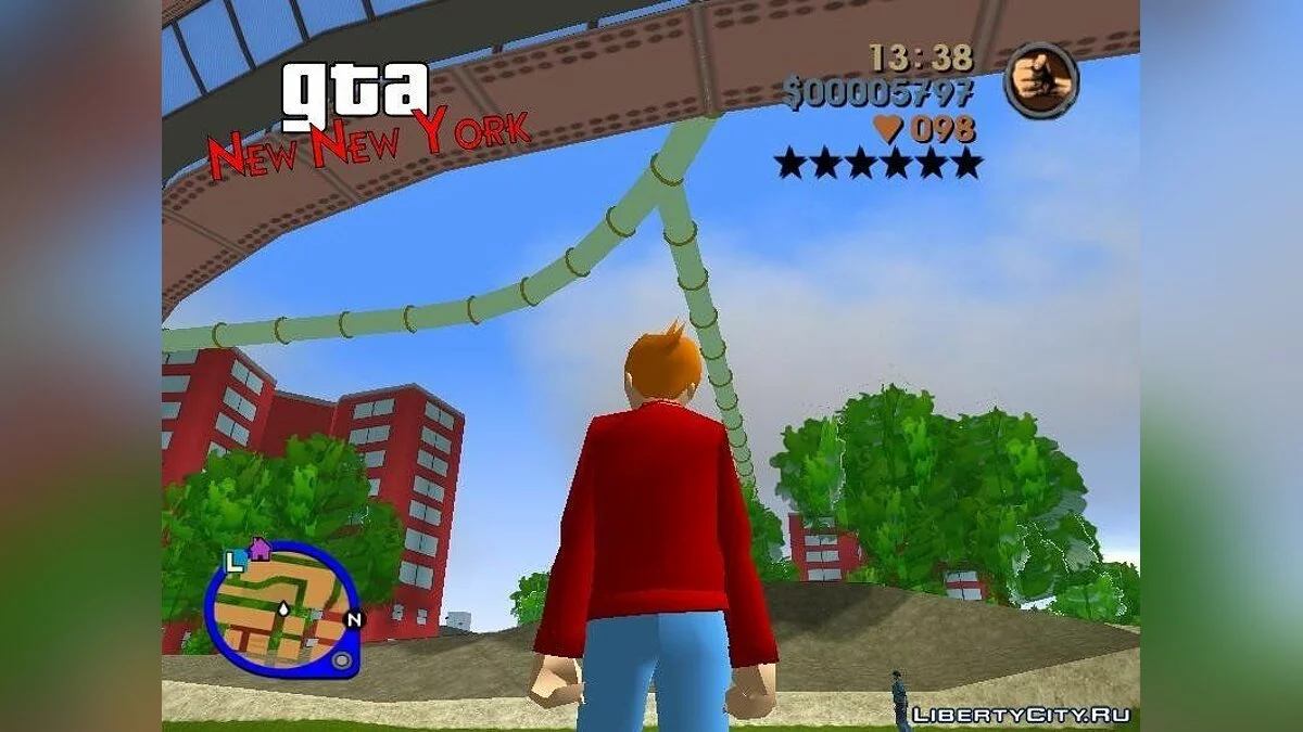 GTA: New New York - Futurama Mod / GTA 3
