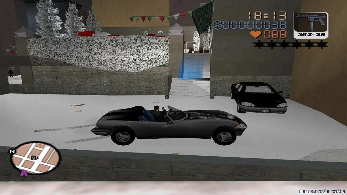 Grand Theft Auto 3 Frosted Winter / GTA 3