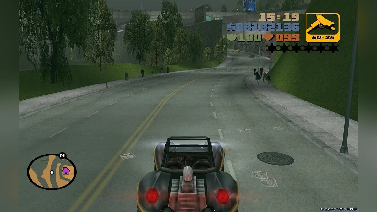 Grand Theft Auto 3 \"Natural HQ textures\" / GTA 3