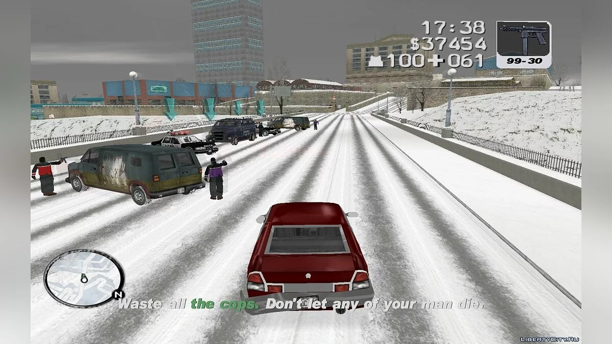 Grand Theft Auto 3: Frosted Winter (Ultimate Winter Mod) / GTA 3