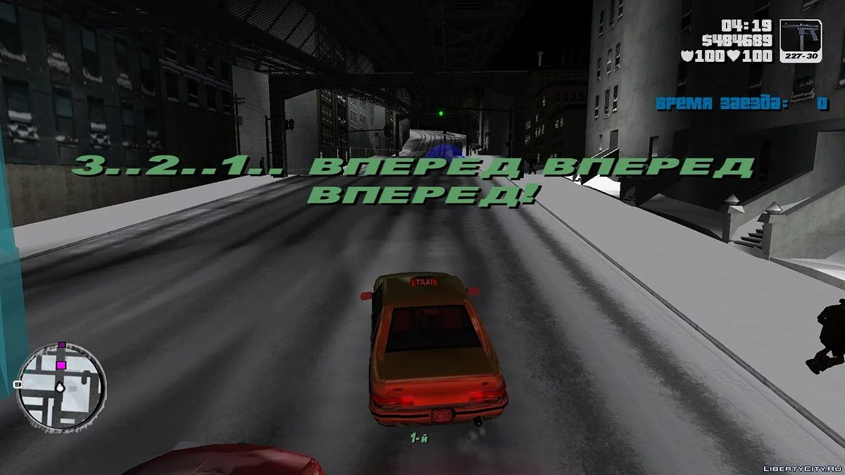GTA Frosted Winter: Ultimate Winter Mod (Русская версия) / GTA 3