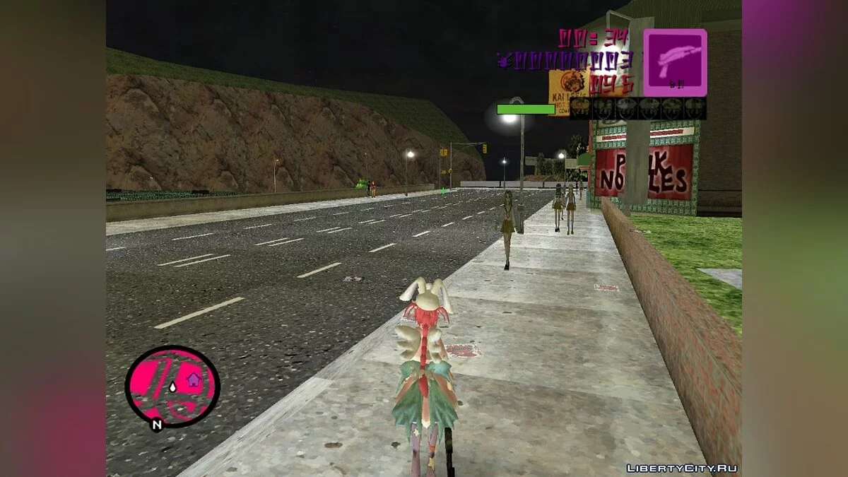 GTA Anime City Anime Lawlessness 2 (Обновление от 16.04.2017) / GTA 3