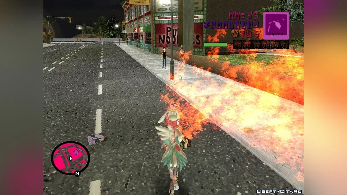 GTA Anime City Anime Lawlessness 2 (Обновление от 16.04.2017) / GTA 3