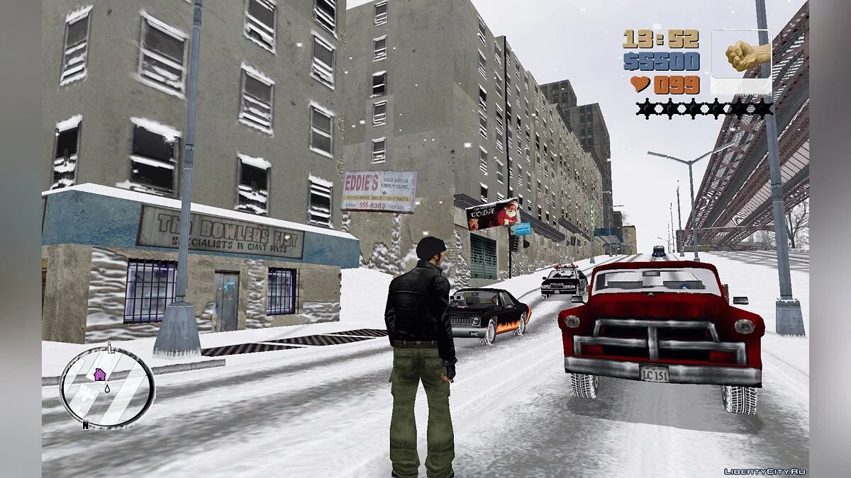 Город снега - Snow city v2.0.0 / GTA 3