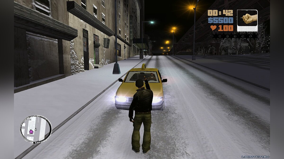 Скачать Город снега - Snow city v2.0.0 для GTA 3