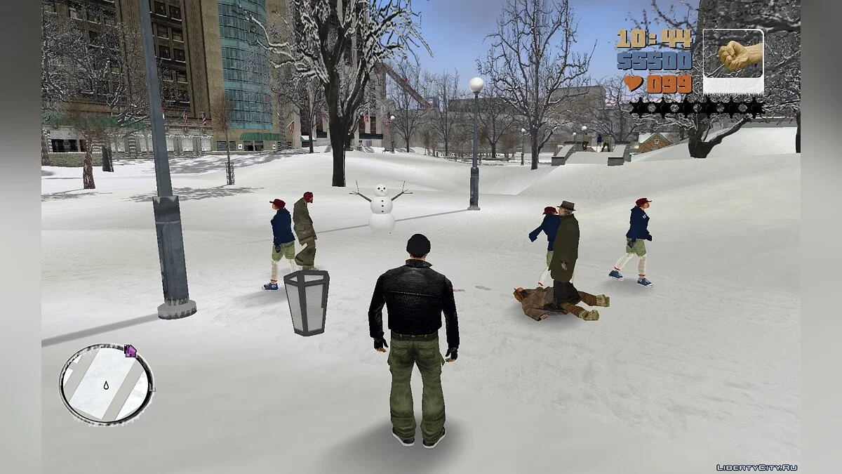 Город снега - Snow city v2.0.0 / GTA 3