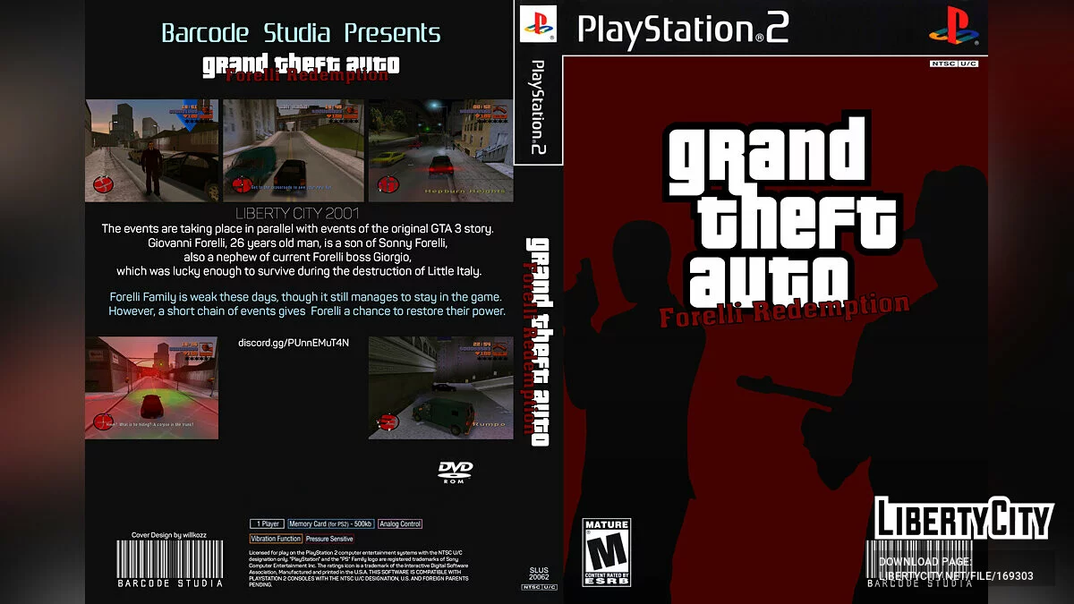 Grand Theft Auto - Forelli Redemption: PS2 Издание / GTA 3