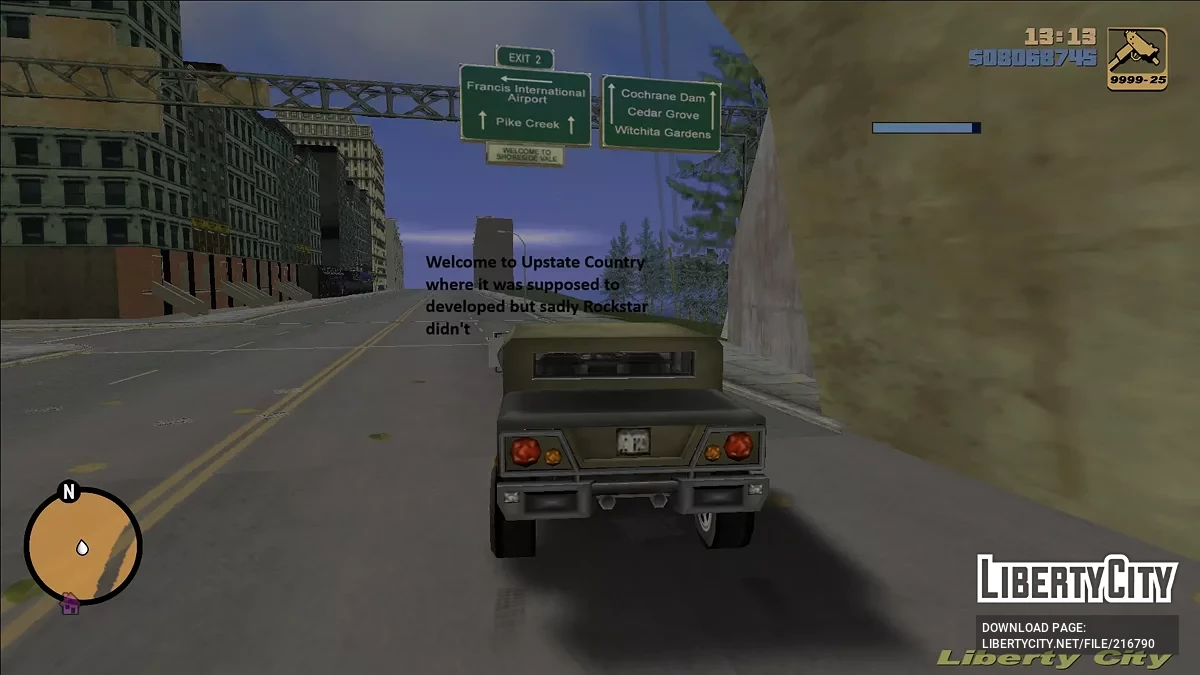 Обновление Liberty City Classic 2024 v 1.1 / GTA 3