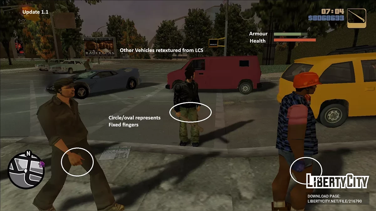 Обновление Liberty City Classic 2024 v 1.1 / GTA 3