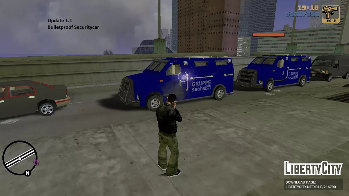 Обновление Liberty City Classic 2024 v 1.1 / GTA 3