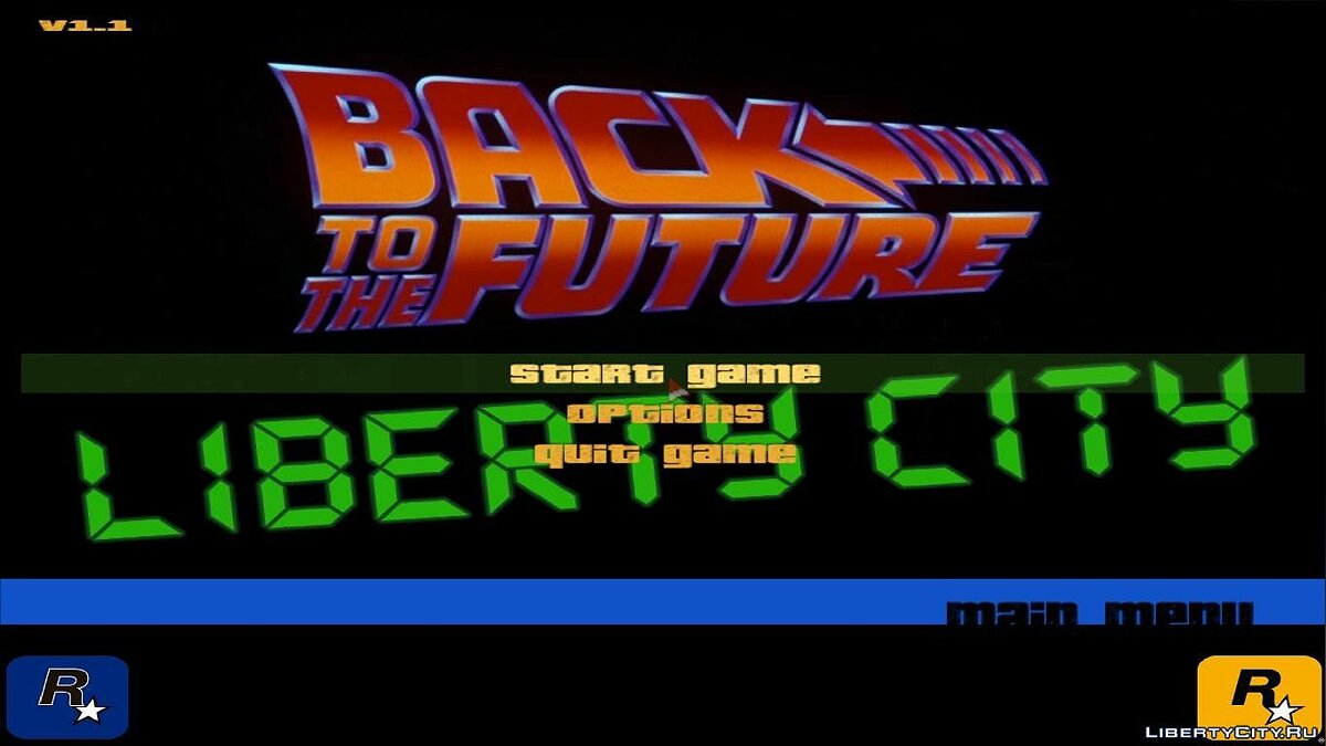 Back to the Future: Liberty City для GTA 3 - Картинка #1