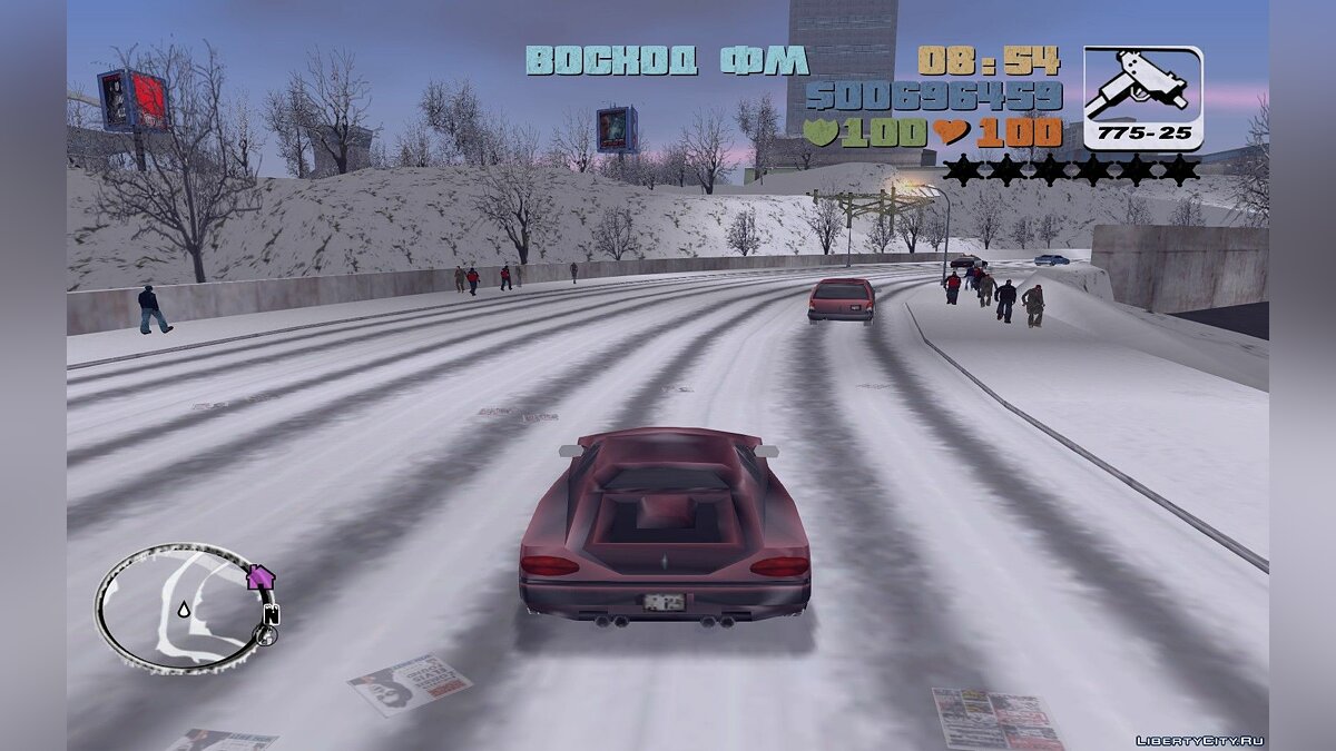 Зимняя Классика - Winter Classic для GTA 3 - Картинка #2