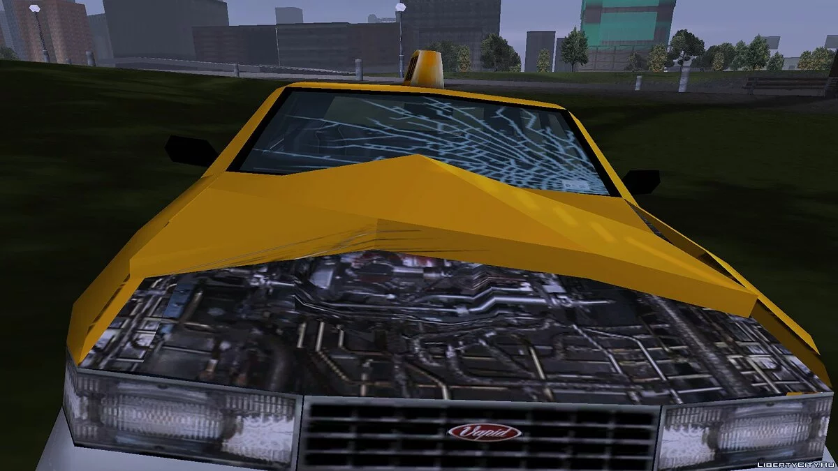 Новые HD текстуры для такси / GTA 3