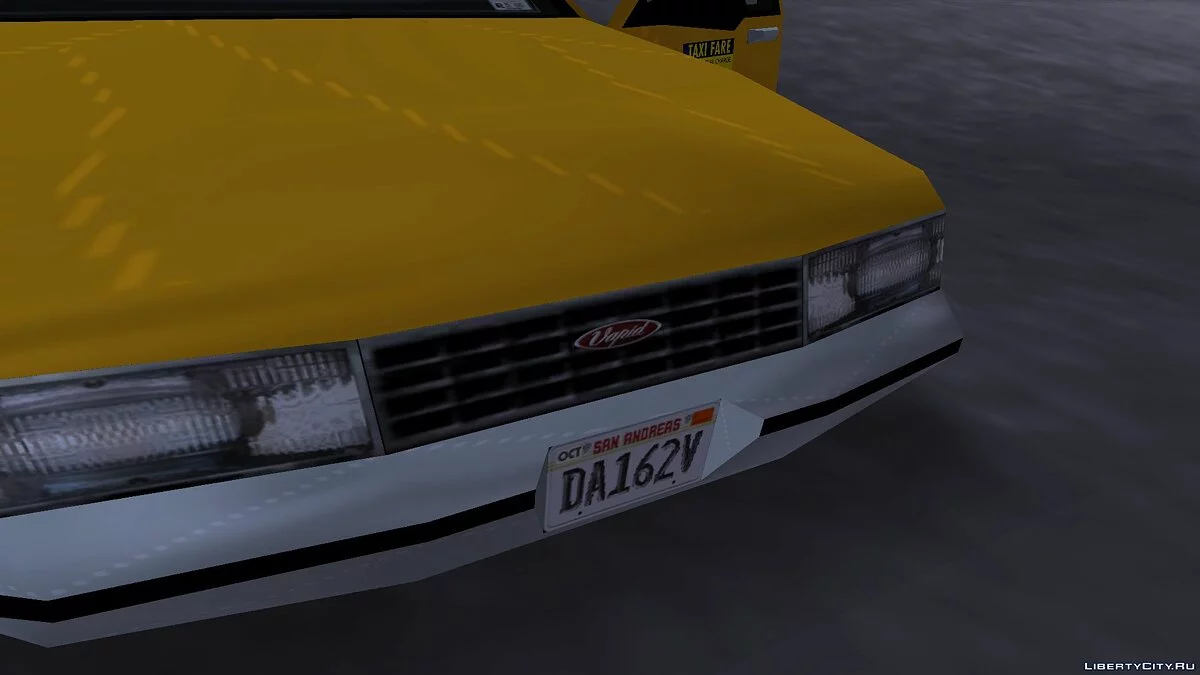 Новые HD текстуры для такси / GTA 3