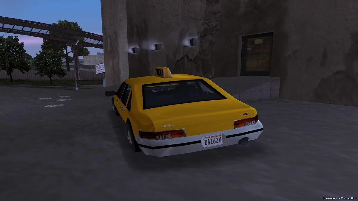 Новые HD текстуры для такси / GTA 3
