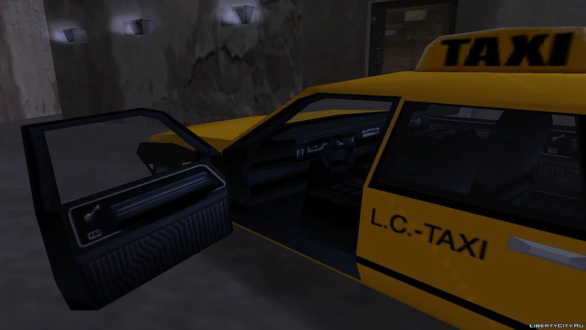 Новые HD текстуры для такси / GTA 3