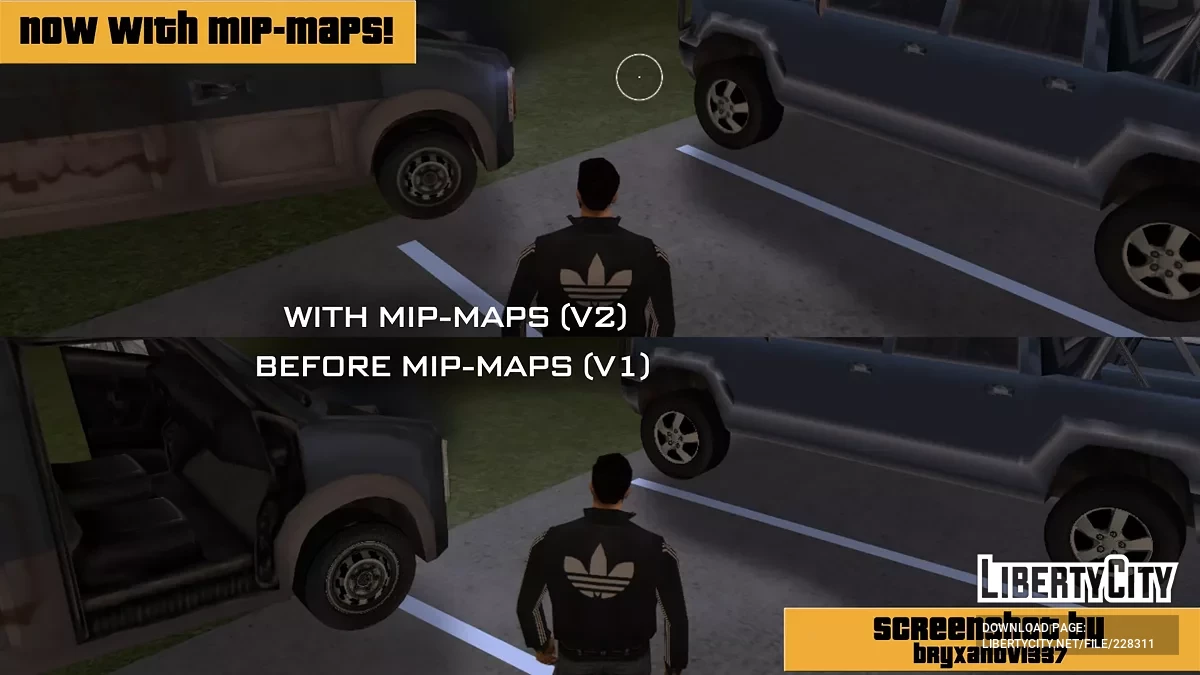 Обновлённые Колёса (ИИ Переработка) / GTA 3