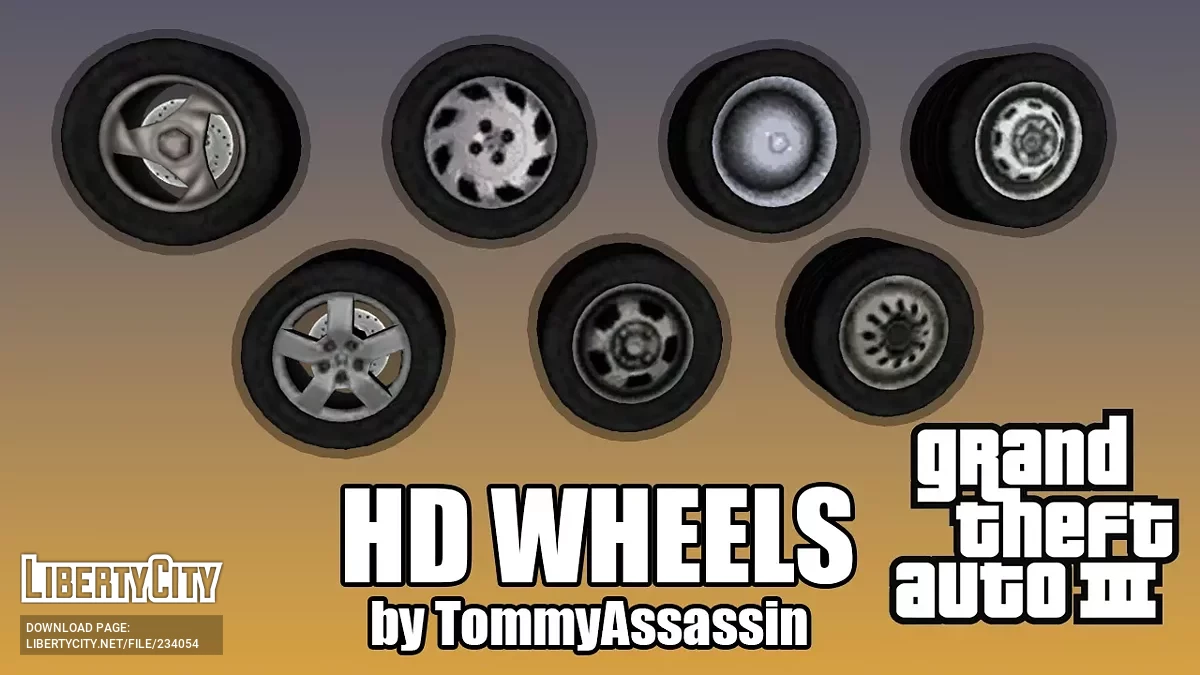 HD Wheels / GTA 3