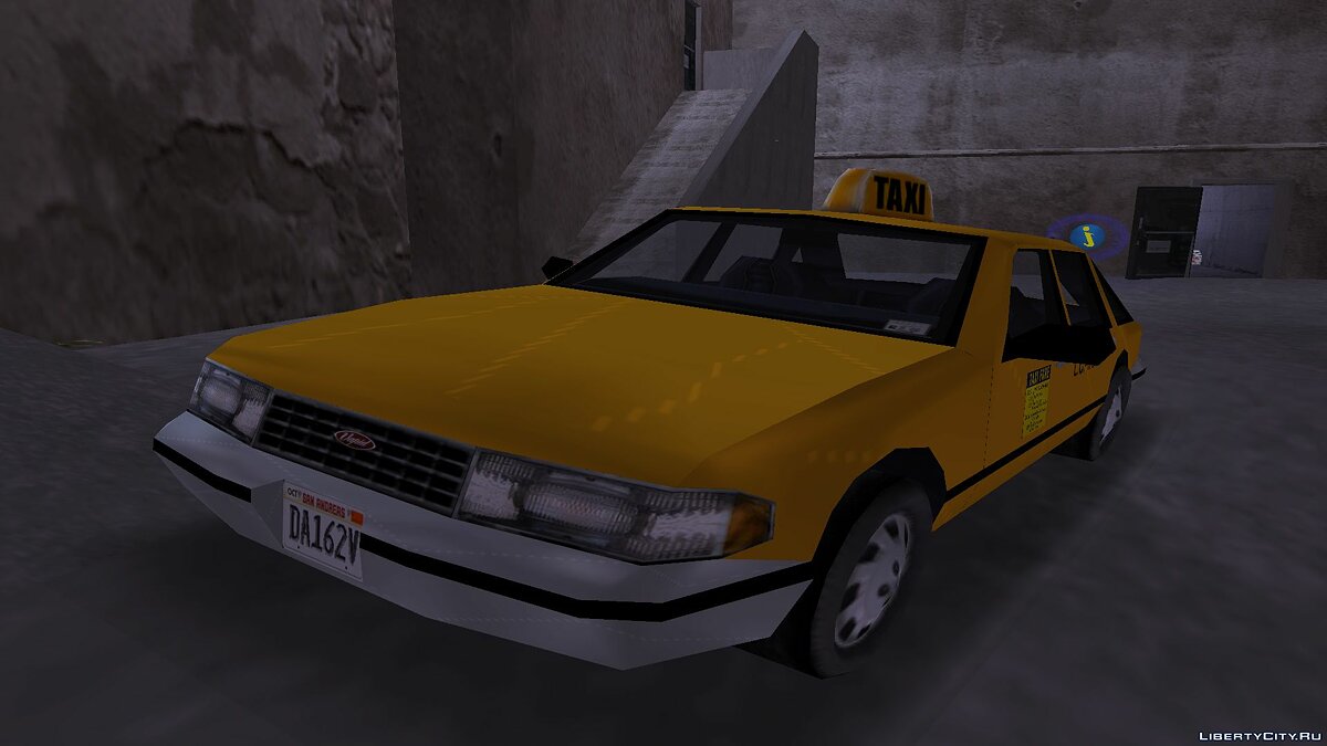 New HD textures for taxi for GTA 3 - Картинка #1