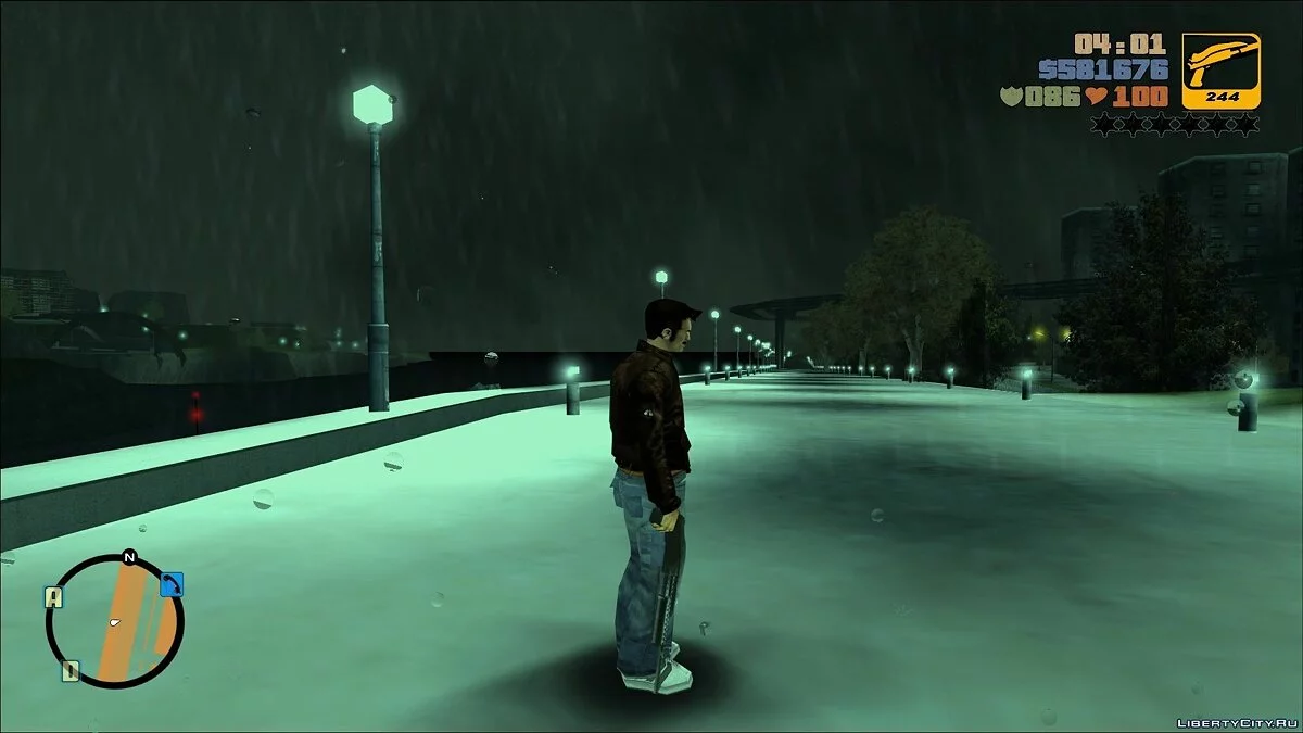 OBJ Distance - Увеличенная прорисовка объектов / GTA 3