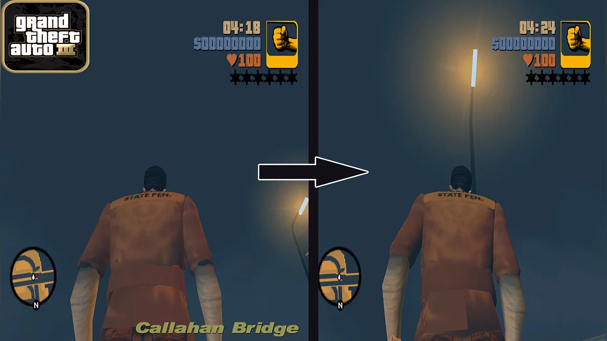 Исправление модели Клода / GTA 3