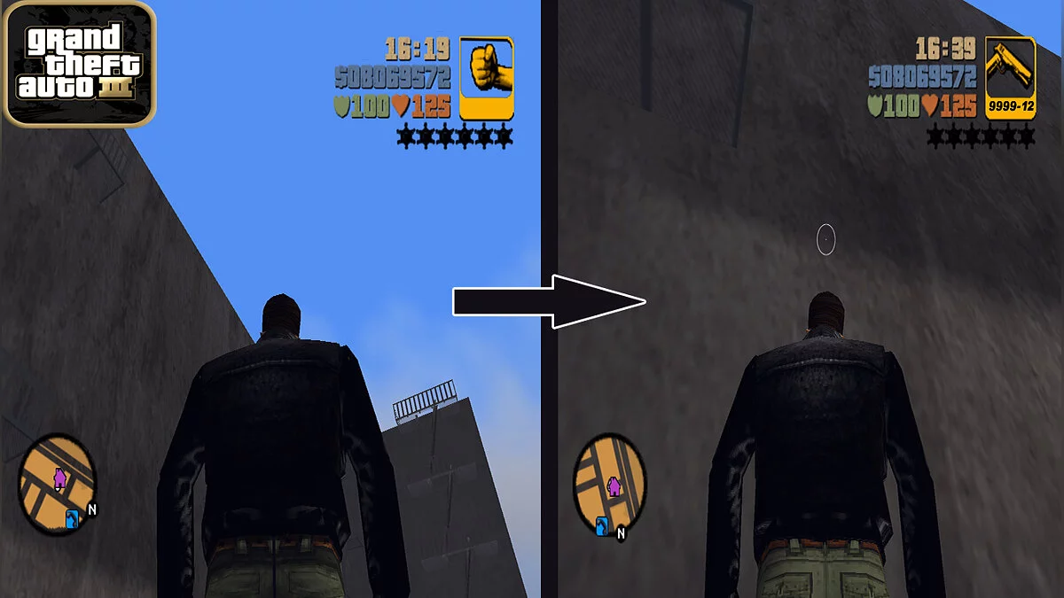 Исправление модели Клода / GTA 3
