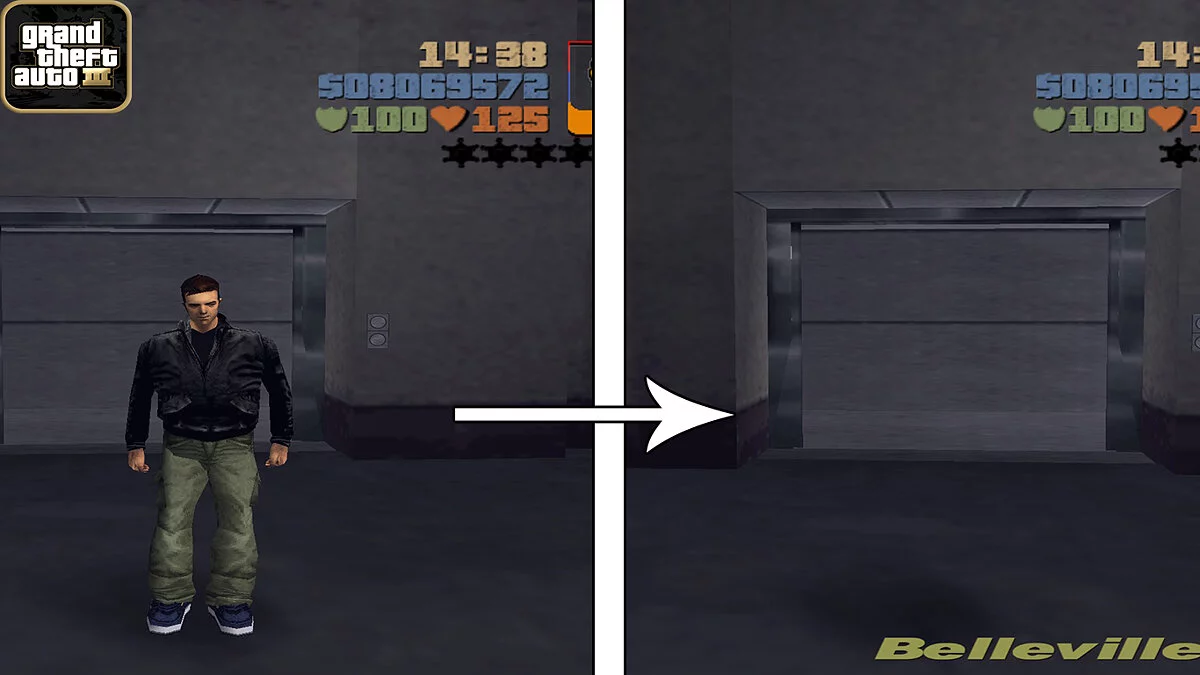 Невидимый Клод / GTA 3