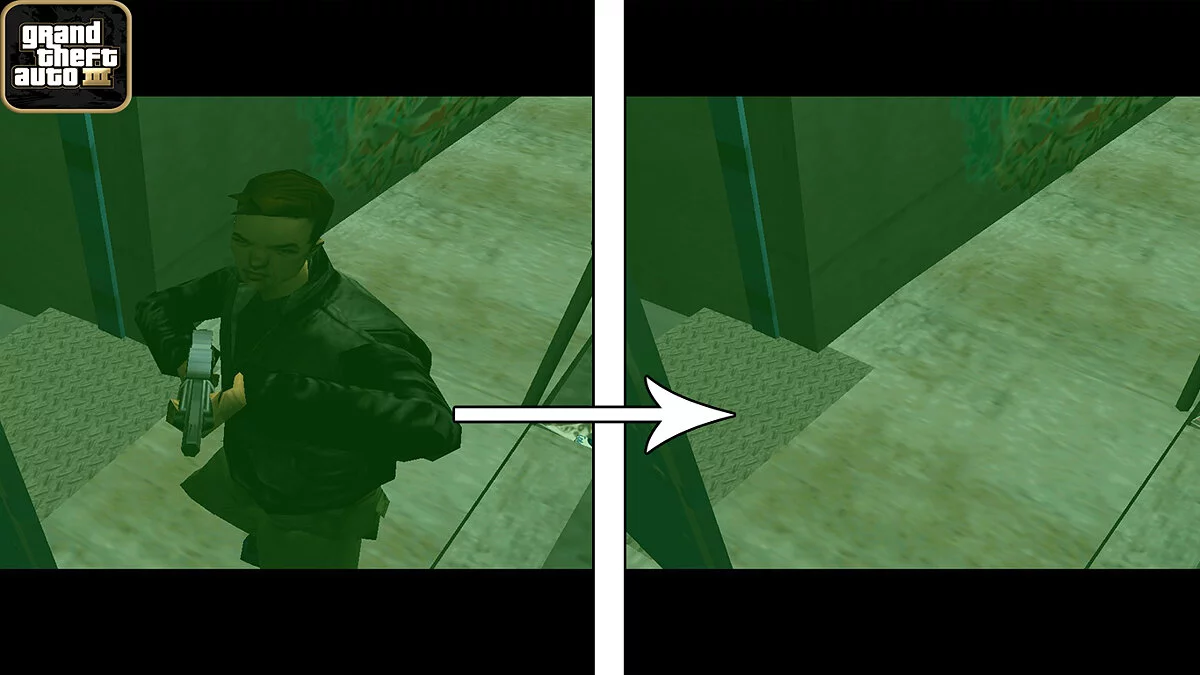 Невидимый Клод / GTA 3