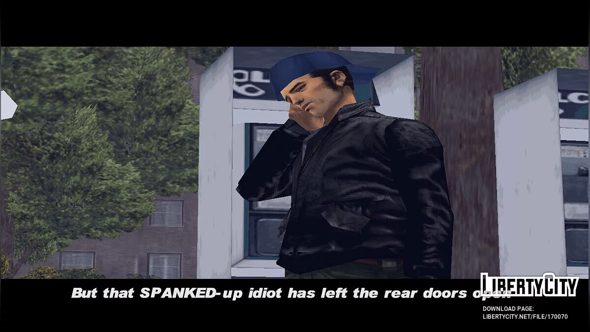 Клод носит кепку / GTA 3