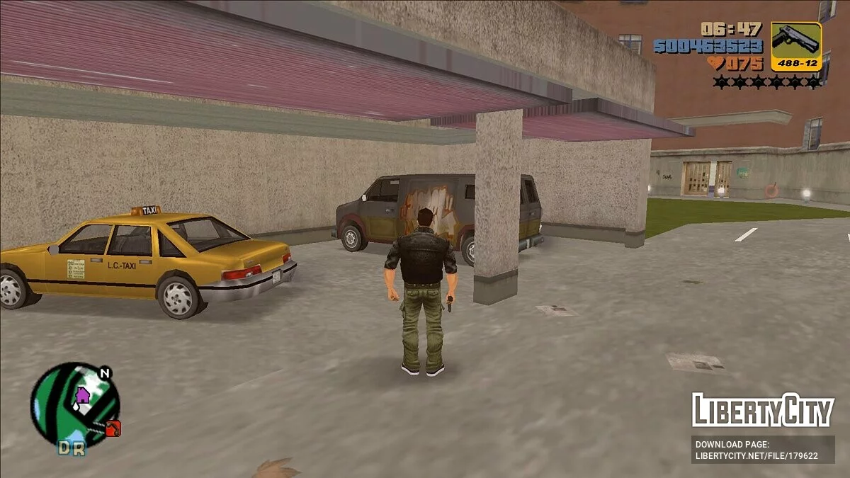 Исправление ворот у гаража в Шорсайд / GTA 3