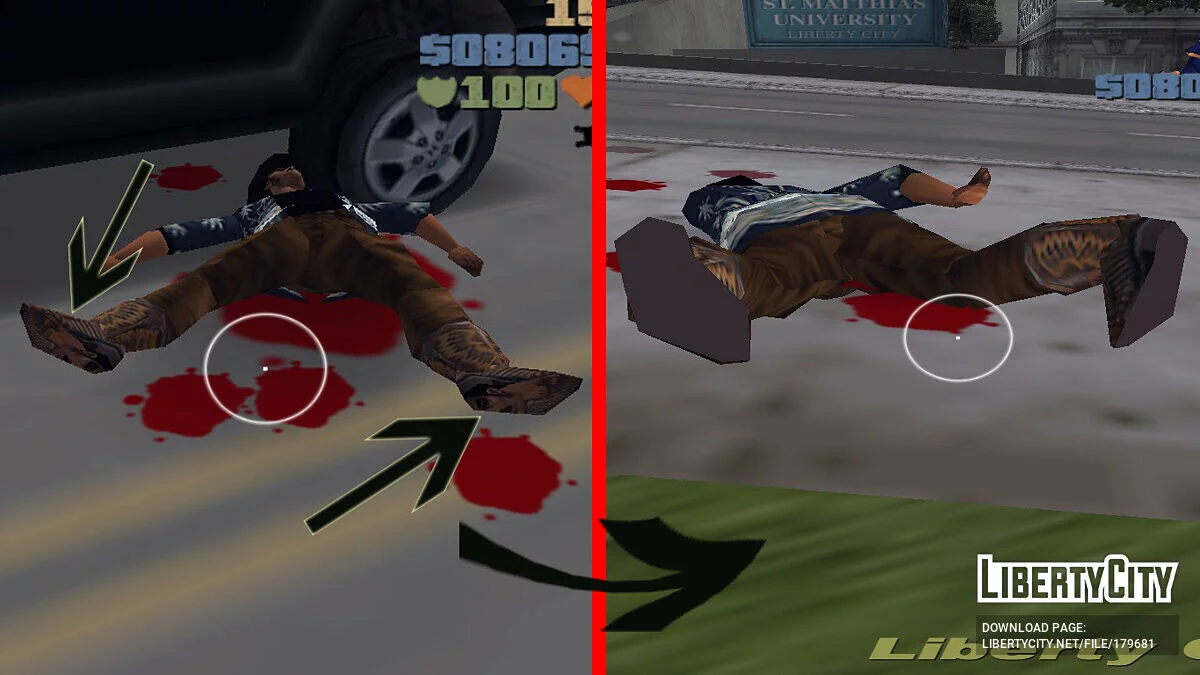 Исправленные текстуры для моделей / GTA 3