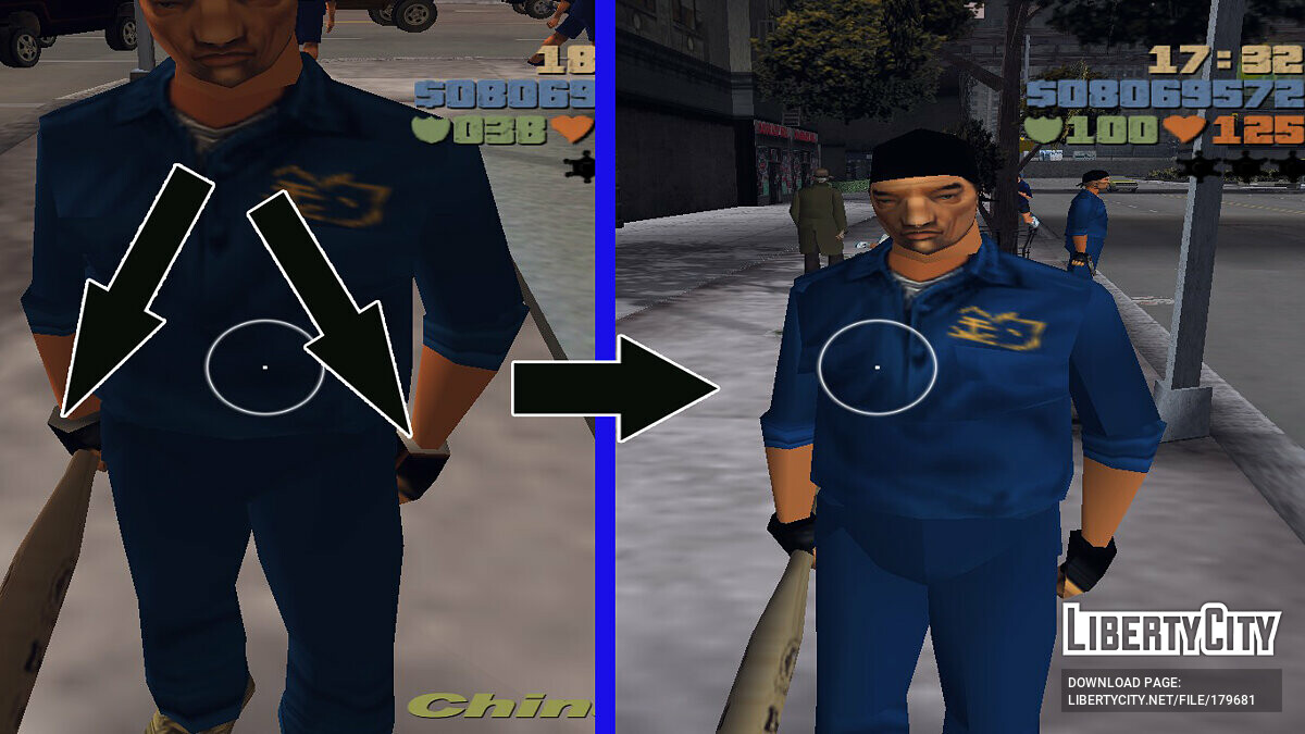 Corrected textures for models for GTA 3 - Картинка #3
