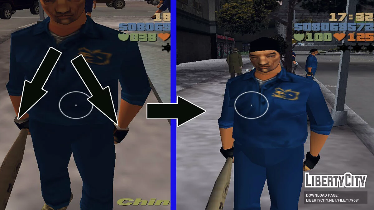 Исправленные текстуры для моделей / GTA 3