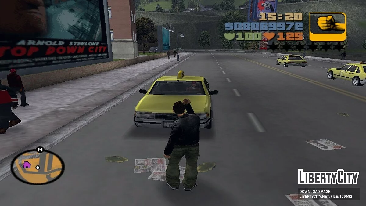 Нет больше среднего пальца / GTA 3