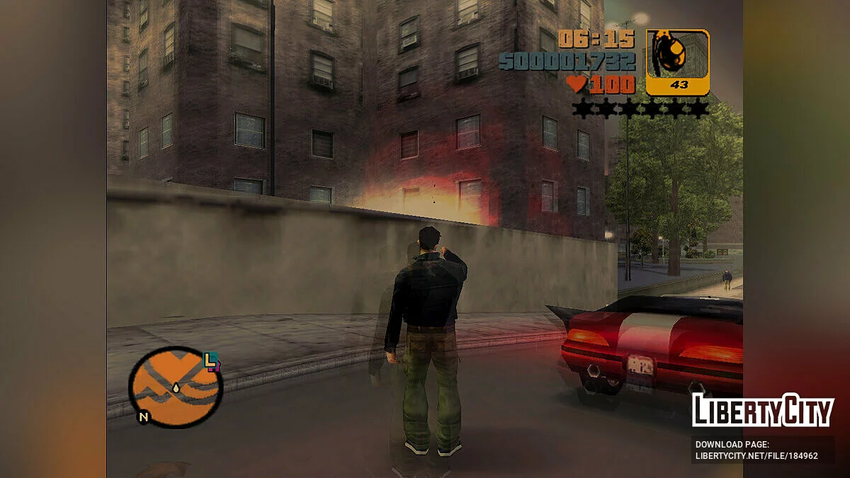 Обновлённые настройки гранат / GTA 3
