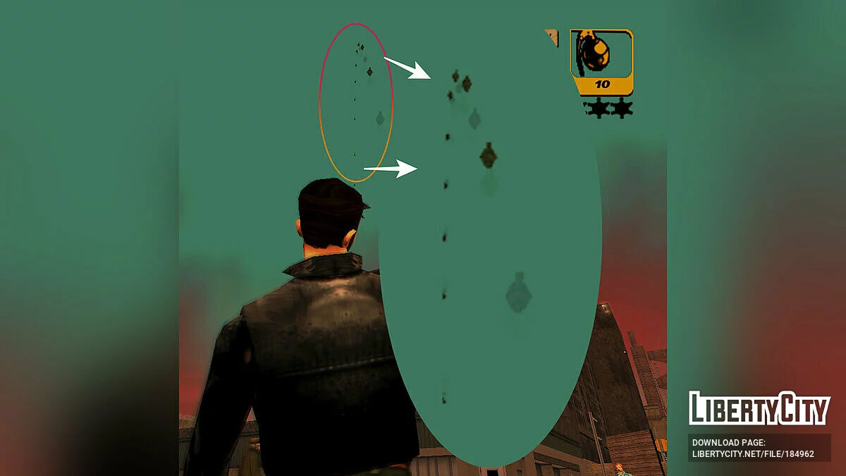 Обновлённые настройки гранат / GTA 3