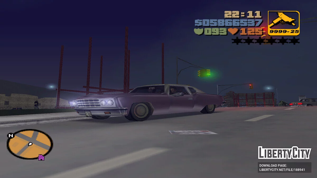 Исправления и доработки оригинальных автомобилей / GTA 3