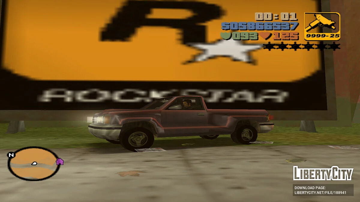 Исправления и доработки оригинальных автомобилей / GTA 3