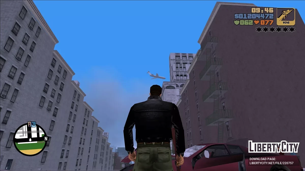 Улучшенный полёт на самолёте / GTA 3