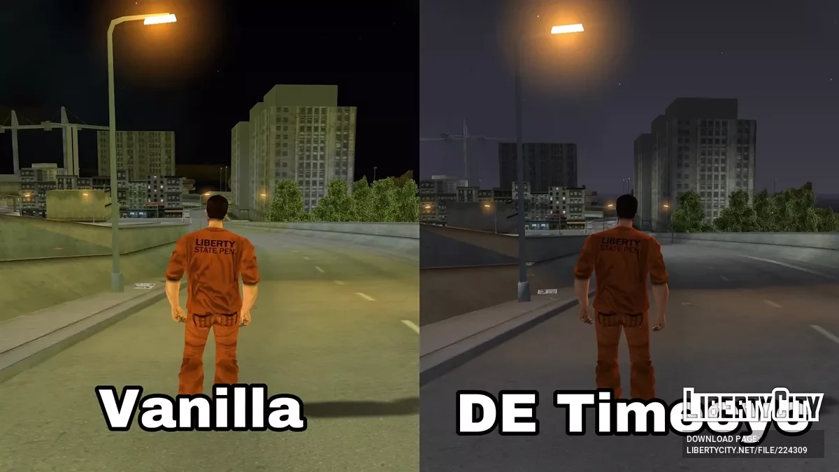 GTA 3 Definitive Edition Default Timecyc (Только солнечная погода) / GTA 3