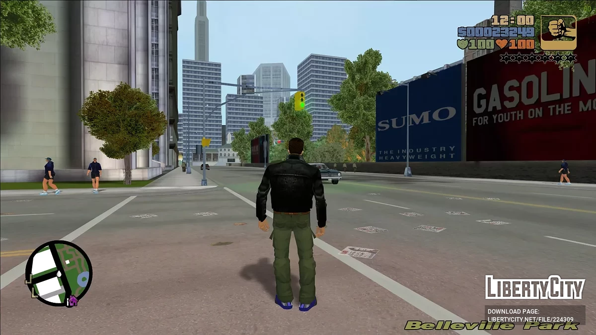 GTA 3 Definitive Edition Default Timecyc (Только солнечная погода) / GTA 3