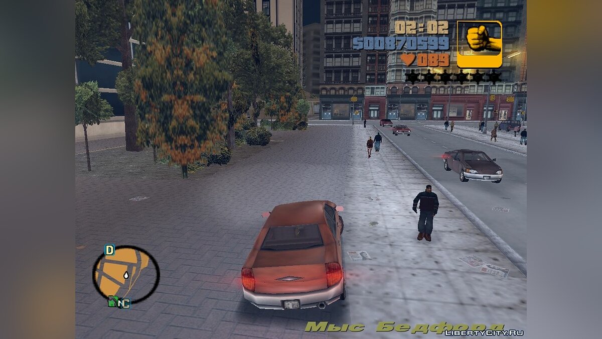 Realistic physics and car controls for GTA 3 - Картинка #3