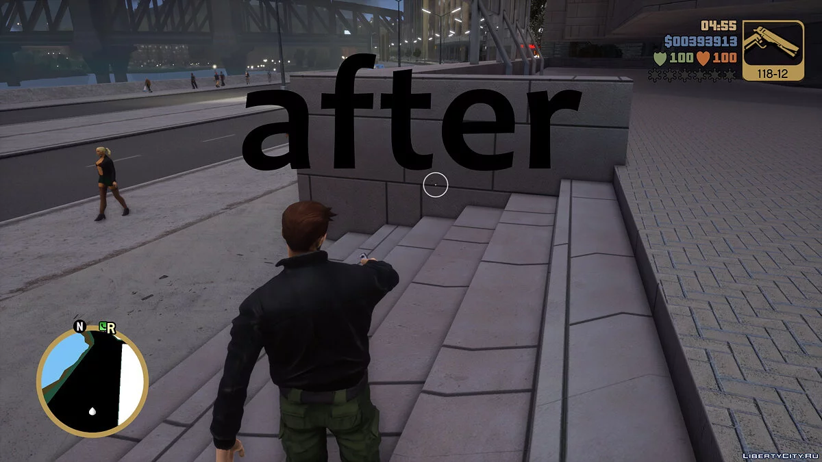 Удаление листьев  / GTA 3: The Definitive Edition