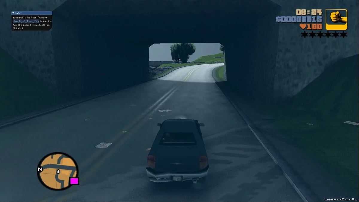 RenderHook для GTA 3 (RTX graphics) / GTA 3