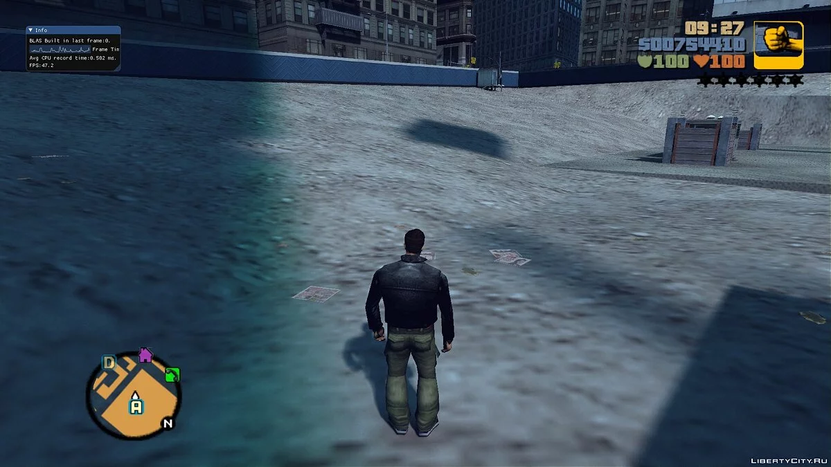 RenderHook для GTA 3 (RTX graphics) / GTA 3